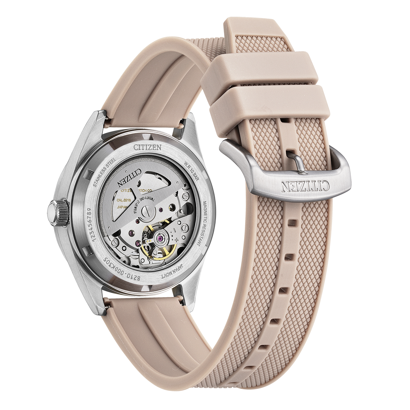 NJ0229-07A Mies Kuminauha (uretaani) valkoinen ⌀ 38.5mm