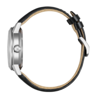 NJ0210-05E Mies Nahka musta ⌀ 40mm