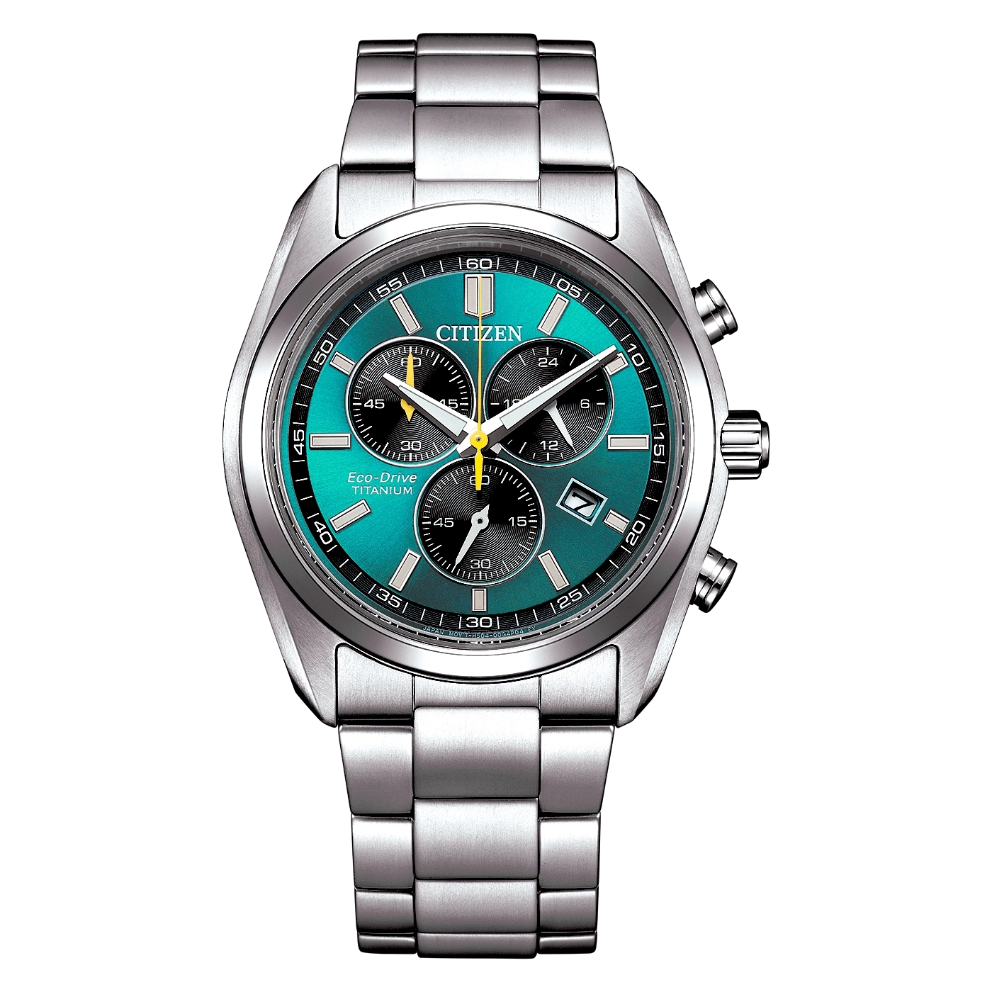 AT2590-59X Mies Super Titanium ™ Eco-Drive vihreä ø 40mm