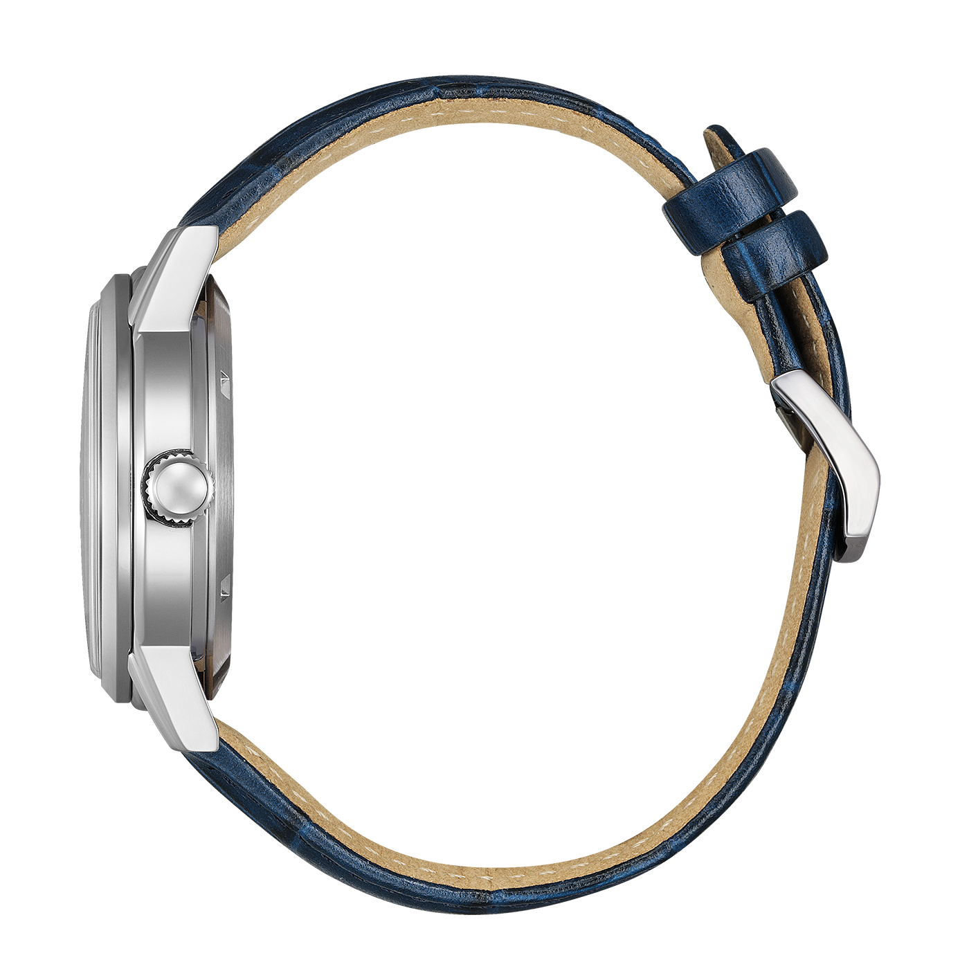 NJ0210-13L Mies Nahka sininen ⌀ 40mm