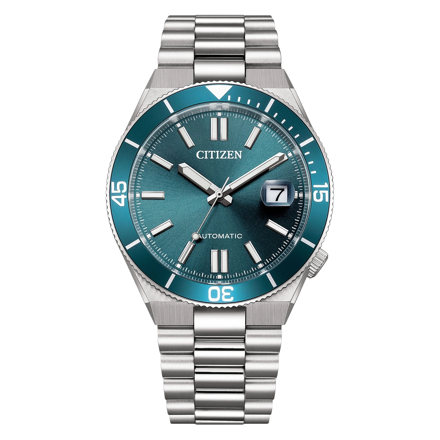 NJ0231-56L Mies Ruostumaton teräs sininen ø 40mm