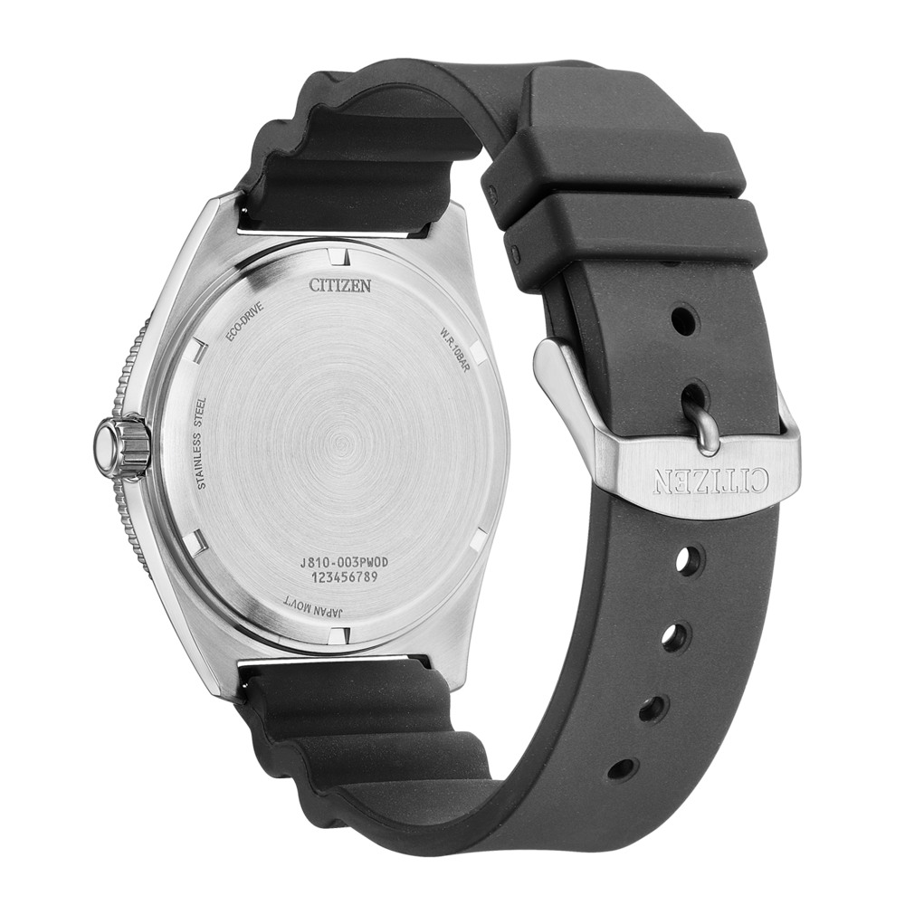 AW1889-00E Mies Kuminauha (uretaani) musta ⌀ 43mm