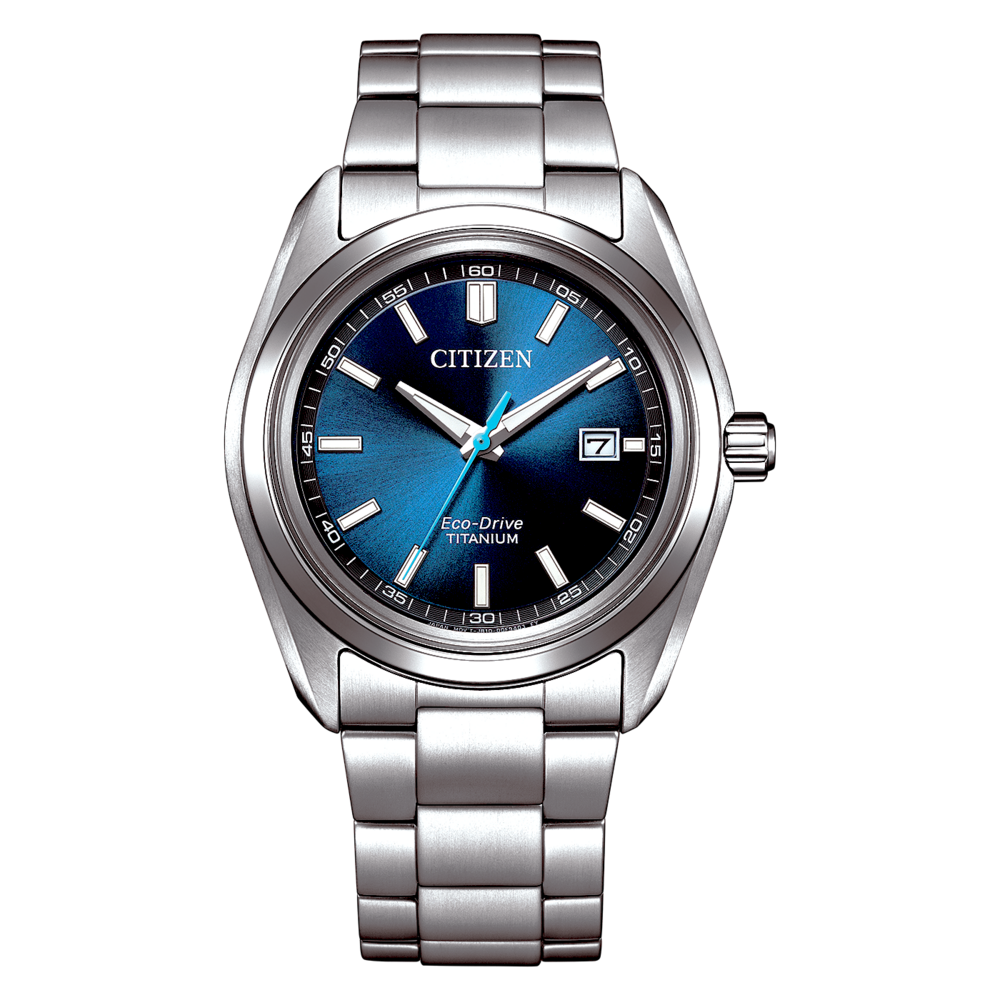 AW1900-50L Mies Super Titanium ™ Eco-Drive sininen ø 40mm