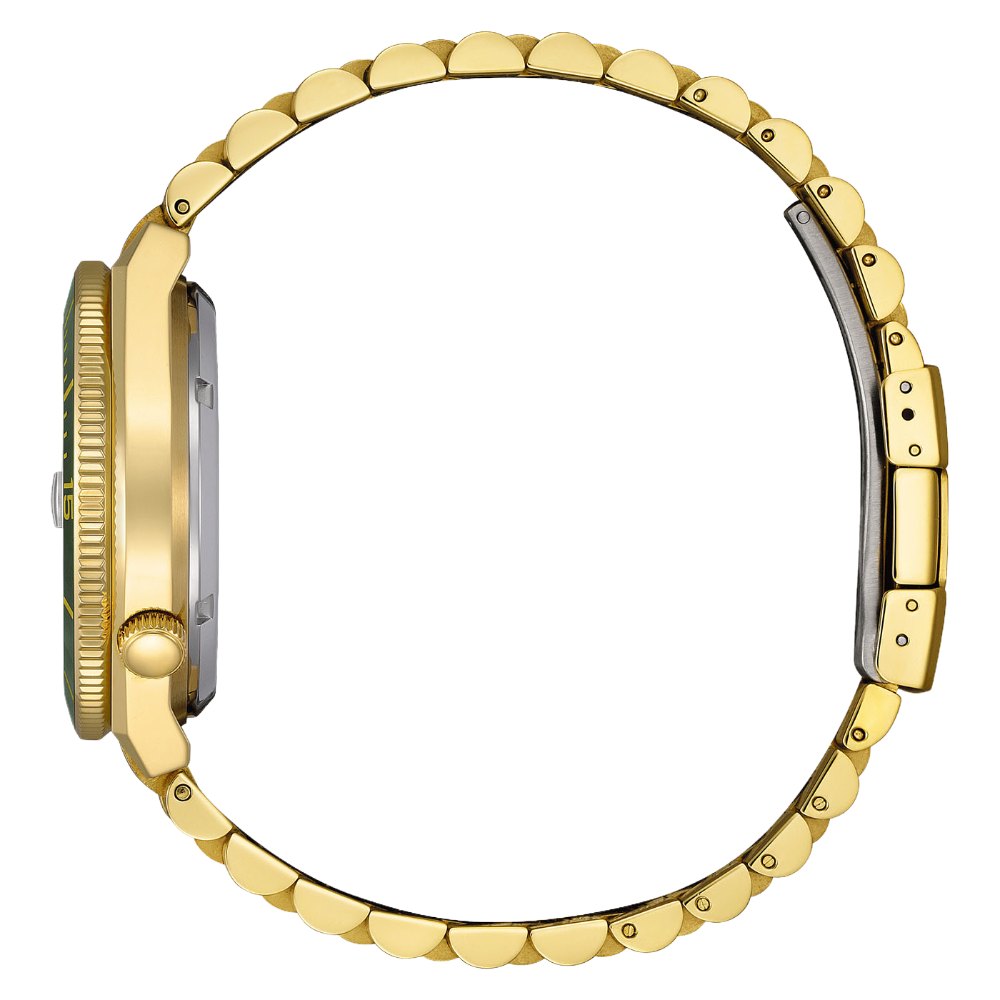 NJ0232-53X Mies Ruostumaton teräs khaki ⌀ 40mm