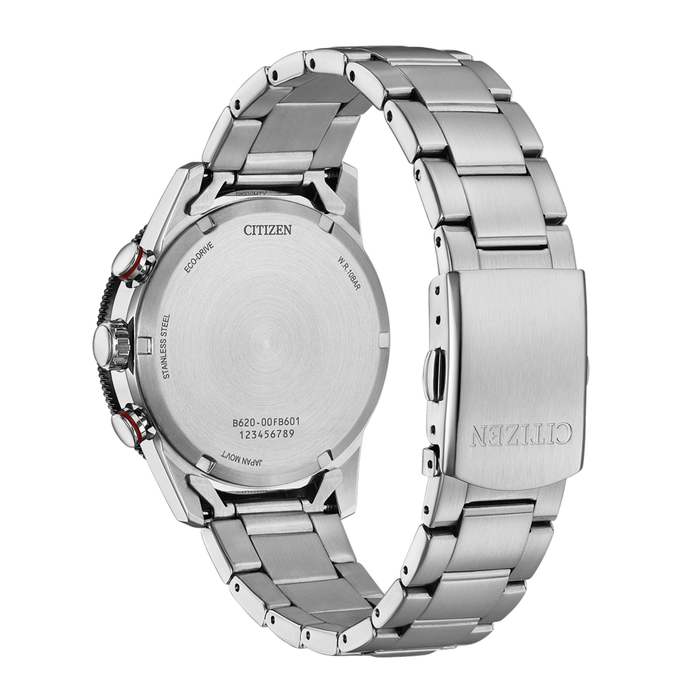 CA4714-55E Mies Ruostumaton teräs musta ⌀ 39.9mm