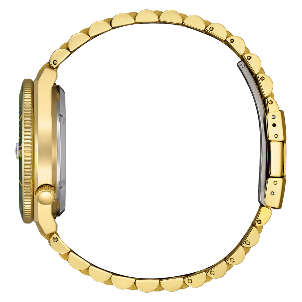 NJ0232-53X Mies Ruostumaton teräs khaki ⌀ 40mm