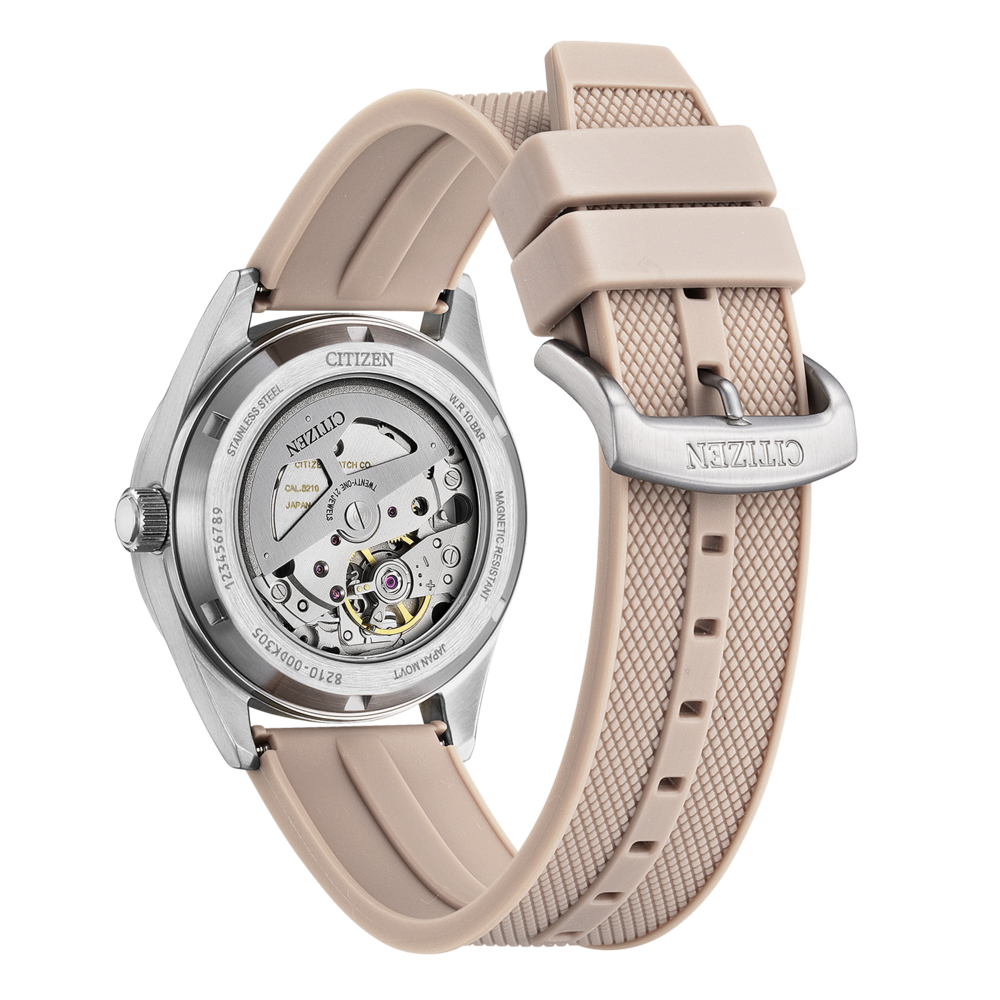 NJ0229-07A Mies Kuminauha (uretaani) valkoinen ⌀ 38.5mm